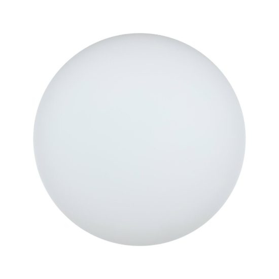 Eglo ella plafoniera 28cm per cucina moderna bianca con vetro opalino