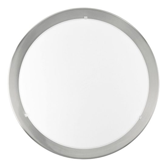 Eglo planet plafoniera 29cm per cucina moderna nichel