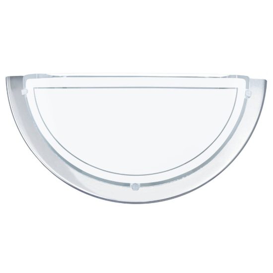 Eglo planet 1 applique 29cm per soggiorno moderna cromo