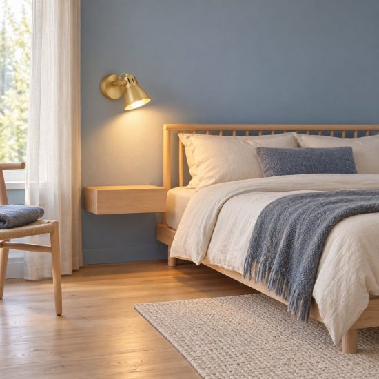 Eglo seras applique con faretto gu10 led 2,8w 3000k orientabile 10cm per camera da letto moderna ottone e oro