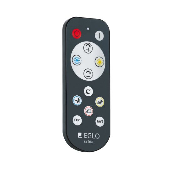 Eglo gafares plafoniera led 15w cct 3000k 6500k 40,5cm con telecomando per soggiorno moderna oro e bianca
