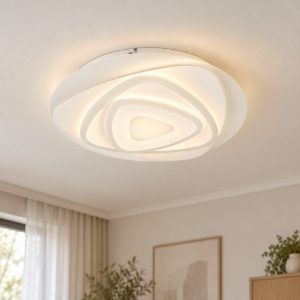 Eglo palagiano plafoniera led 14,7w 4000k 30cm per cucina moderna bianca