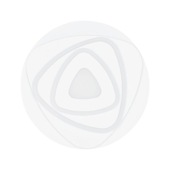 Eglo palagiano plafoniera led 14,7w 4000k 30cm per cucina moderna bianca
