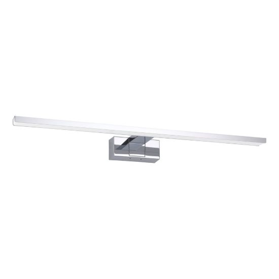 Eglo conettilla applique per specchio led 10w cct 3000k 6500k 60cm ip44 per bagno moderna cromo
