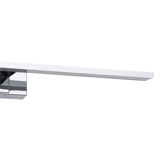 Eglo conettilla applique per specchio led 10w cct 3000k 6500k 60cm ip44 per bagno moderna cromo