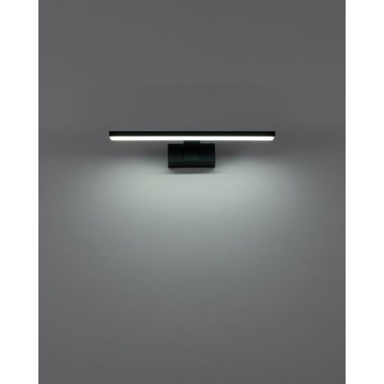 Eglo conettilla applique per specchio led 7w cct 3000k 6500k 40cm ip44 per bagno moderna nera