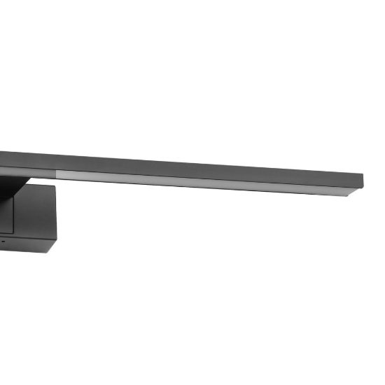 Eglo conettilla applique per specchio led 10w cct 3000k 6500k 60cm ip44 per bagno moderna nera