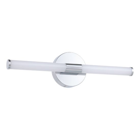 Eglo ramola applique per specchio led 7,5w cct 3000k 6500k 45cm ip44 per bagno moderna cromo