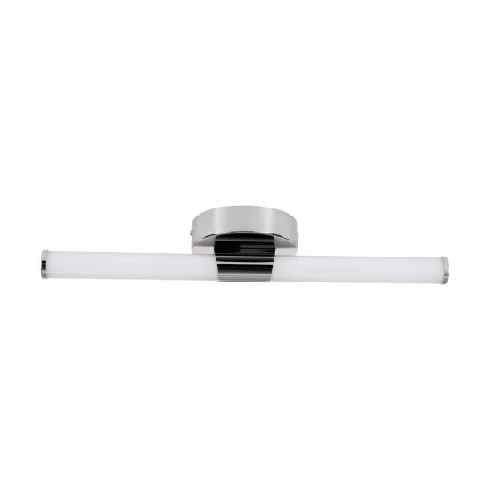 Eglo ramola applique per specchio led 7,5w cct 3000k 6500k 45cm ip44 per bagno moderna cromo