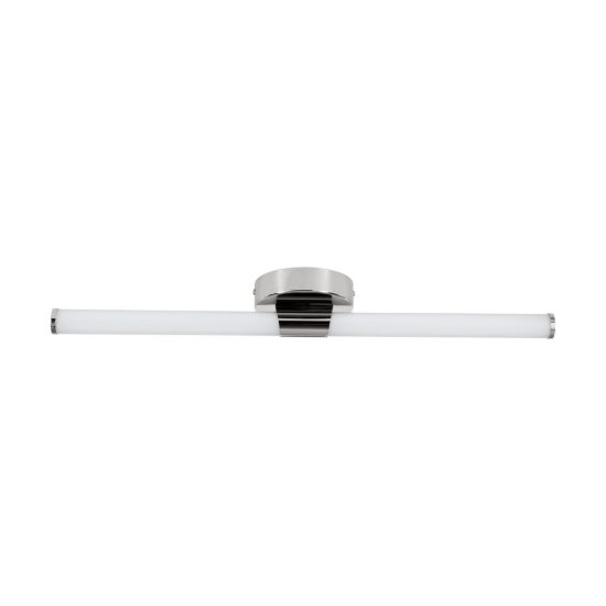 Eglo ramola applique per specchio led 11w cct 3000k 6500k 60cm ip44 per bagno moderna cromo