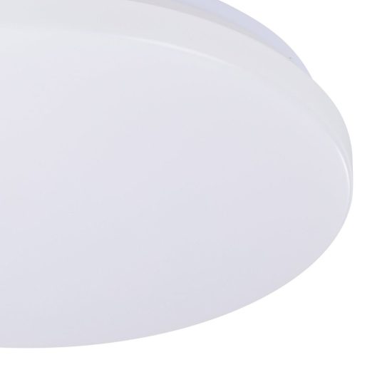 Eglo frania plafoniera led 18w cct 3000k 6000k 31cm ip44 per bagno moderna bianca
