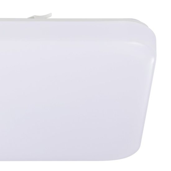 Eglo frania plafoniera led 18w cct 3000k 6000k 33cm ip44 per bagno moderna bianca