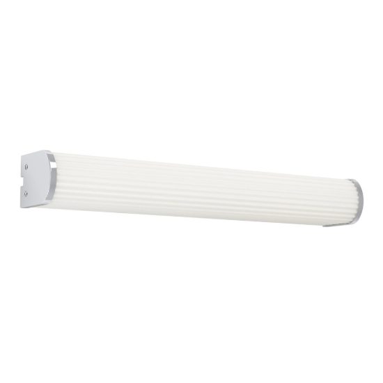 Eglo patrovaro applique per specchio led 8,5w cct 2700k 6500k 35cm ip44 per bagno moderna cromo