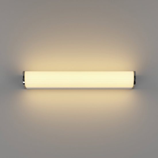 Eglo patrovaro applique per specchio led 8,5w cct 2700k 6500k 35cm ip44 per bagno moderna cromo