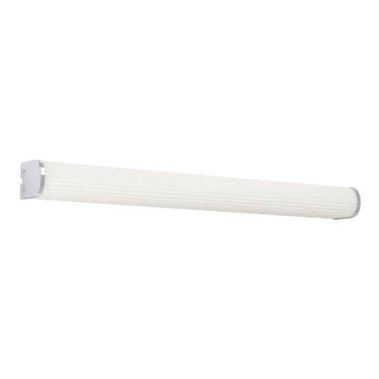Eglo patrovaro applique per specchio led 20w cct 2700k 6500k 60cm ip44 per bagno moderna cromo