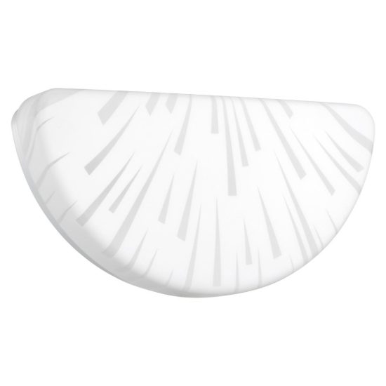 Eglo allerona applique led 12w cct 2700k 6500k 29cm per scala moderna bianca