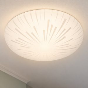 Eglo allerona plafoniera led 12w cct 2700k 6500k 30cm per cucina moderna bianca