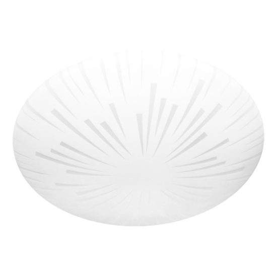 Eglo allerona plafoniera led 12w cct 2700k 6500k 30cm per cucina moderna bianca