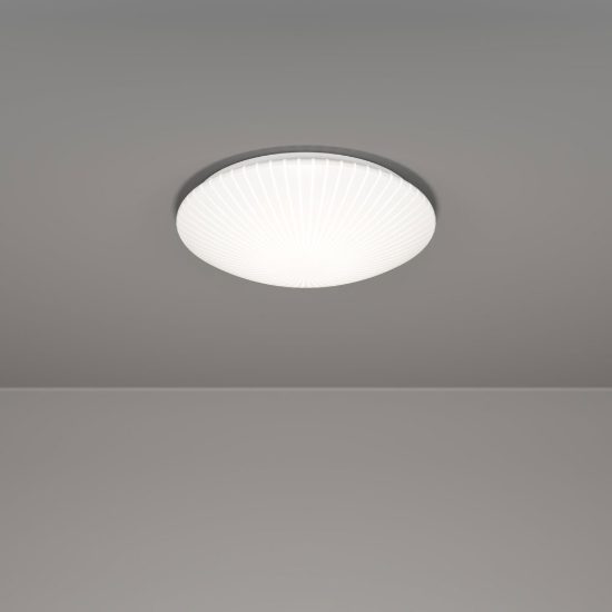 Eglo allerona plafoniera led 12w cct 2700k 6500k 30cm per cucina moderna bianca