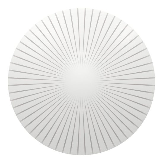 Eglo allerona plafoniera led 12w cct 2700k 6500k 30cm per cucina moderna bianca