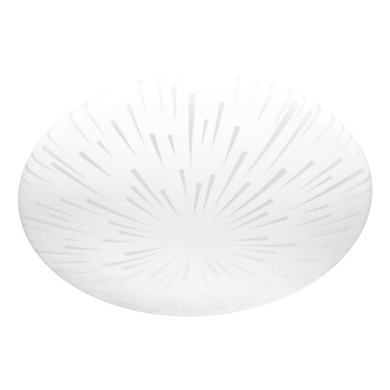 Eglo allerona plafoniera led 24w cct 2700k 6500k 40cm per ingresso moderna bianca