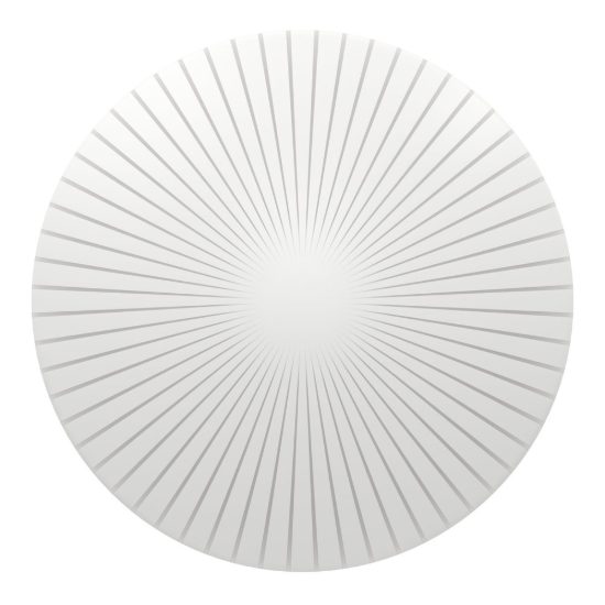 Eglo allerona plafoniera led 24w cct 2700k 6500k 40cm per ingresso moderna bianca