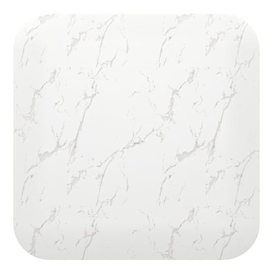 Eglo allerona plafoniera led 16w cct 2700k 6500k 27cm per cucina moderna bianca effetto marmo