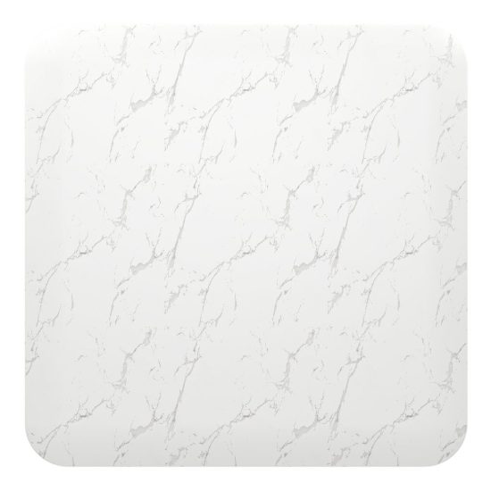 Eglo allerona plafoniera led 24w cct 2700k 6500k 41cm per ingresso moderna bianca effetto marmo