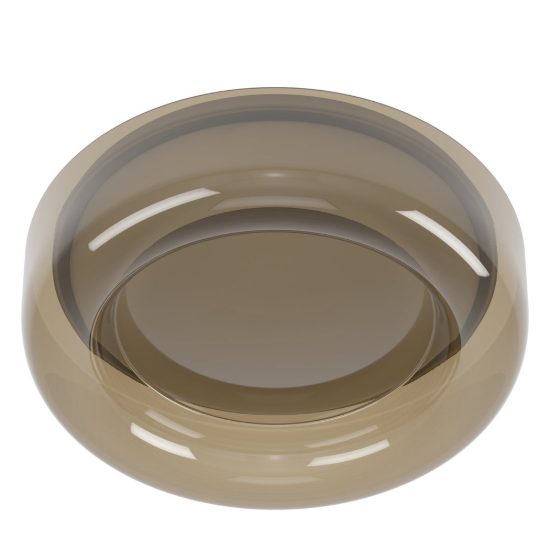 Eglo conistarino plafoniera led 12w cct 2700k 6500k 30cm per cucina moderna bianca e marrone doppio bordo