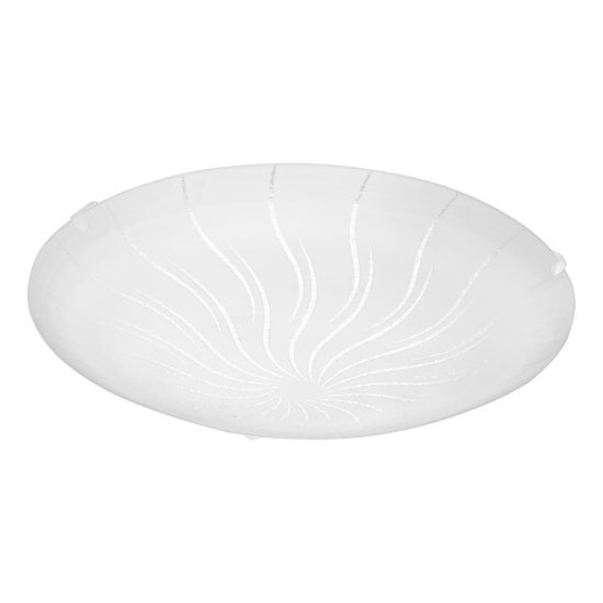Eglo margitta 1 plafoniera led 10,8w 3000k 31,5cm per cucina moderna bianca