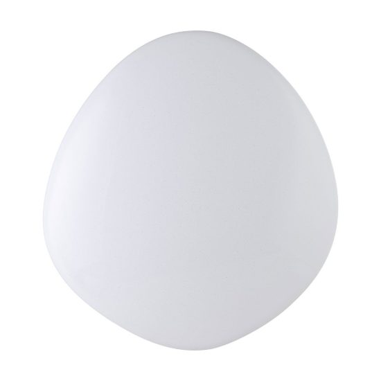 Eglo sileras plafoniera led 31w cct 2700k 6500k 60cm con telecomando per soggiorno moderna bianca