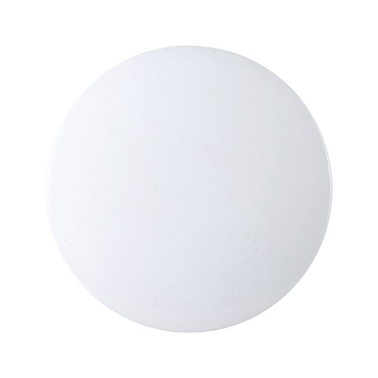 Eglo frania plafoniera led 14,6w 3000k 33cm per cucina moderna bianca effetto cristallo