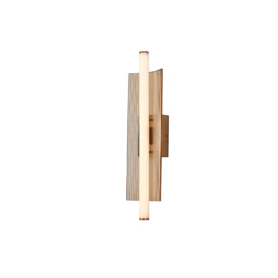 Applique oro per soggiorno led 10w cct 2700k 5000k dimmerabile 15cm