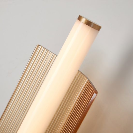 Applique oro per soggiorno led 10w cct 2700k 5000k dimmerabile 15cm