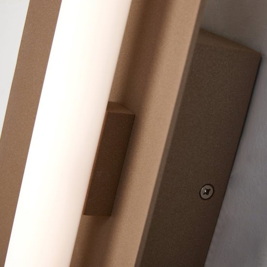 Applique da parete led 10w cct 2700k 5000k dimmerabile sabbia