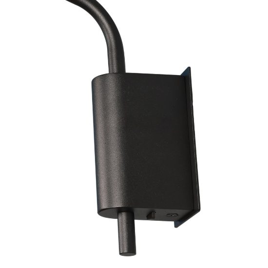 Applique per comodino camera da letto nero bordeaux