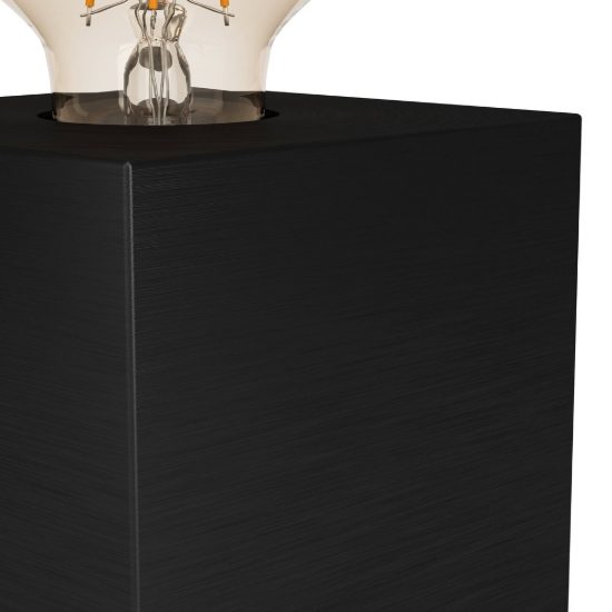 Eglo prestwick 2 abat-jour per camera da letto e27 10cm industriale bronzo scuro