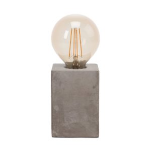 Eglo prestwick abat-jour per camera da letto e27 13cm industriale grigia
