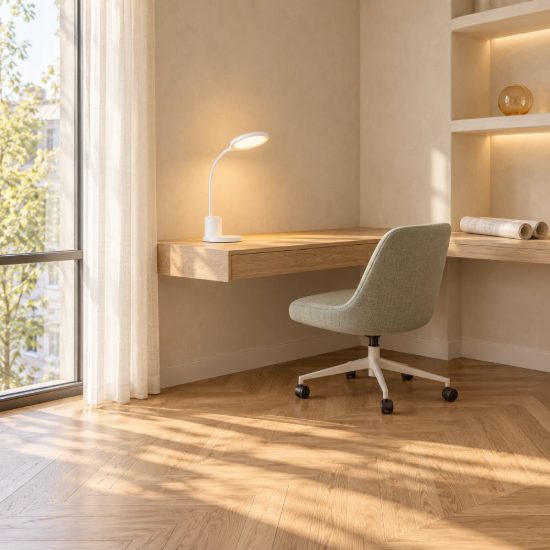 Eglo brolini lampada da scrivania led 2,1w cct 2700k 6500k 55cm dimmerabile per ufficio bianca