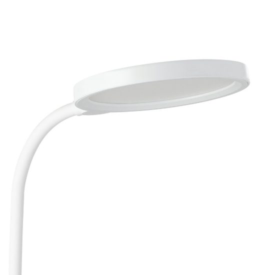 Eglo brolini lampada da scrivania led 2,1w cct 2700k 6500k 55cm dimmerabile per ufficio bianca