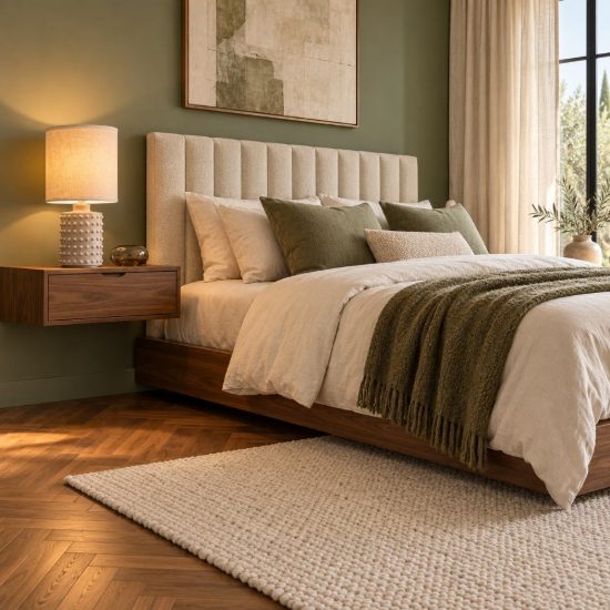 Eglo romanoro abat-jour per camera da letto e14 25cm moderna beige