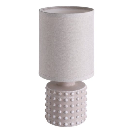 Eglo romanoro abat-jour per camera da letto e14 25cm moderna beige