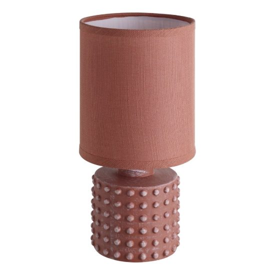 Eglo romanoro abat-jour per camera da letto e14 25cm moderna arancione