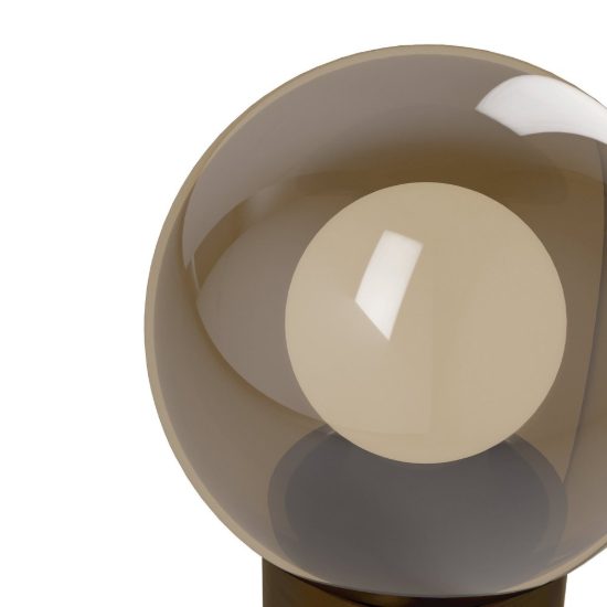 Eglo bravino abat-jour per camera da letto e14 17,5cm dimmerabile moderna bronzo