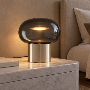 Eglo bravino abat-jour per camera da letto gu10 17cm dimmerabile moderna nichel