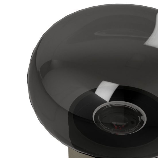 Eglo bravino abat-jour per camera da letto gu10 17cm dimmerabile moderna nichel