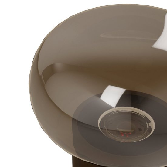 Eglo bravino abat-jour per camera da letto gu10 17cm dimmerabile moderna bronzo