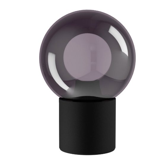 Eglo bravino abat-jour per camera da letto e14 17,5cm dimmerabile moderna nera