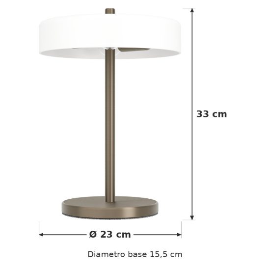 Eglo salve abat-jour per camera da letto 2 luci e14 33cm moderna bronzo scuro