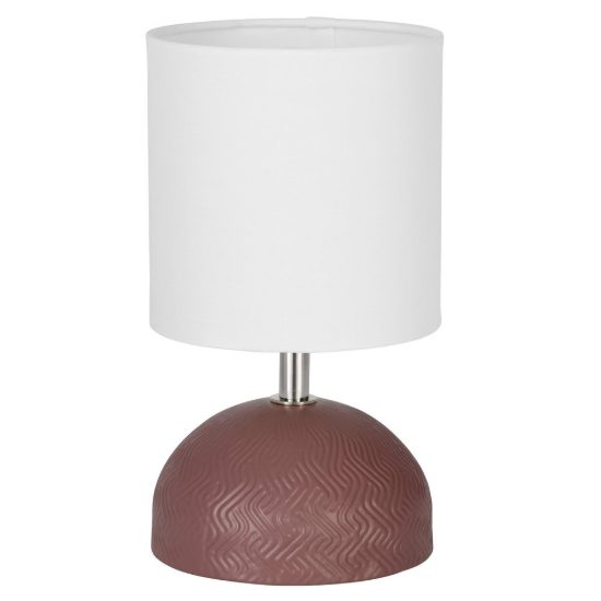 Eglo romanoro abat-jour per camera da letto e14 19,5cm moderna rosa
